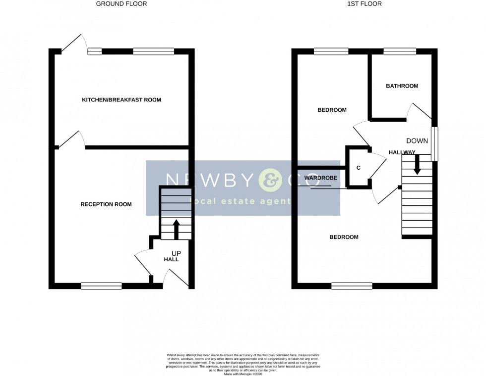 Floorplan for Swallowdale Drive, Anstey Heights