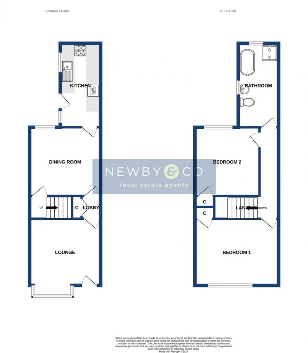 Floorplan for Ashleigh Road, Glenfield, Leicester