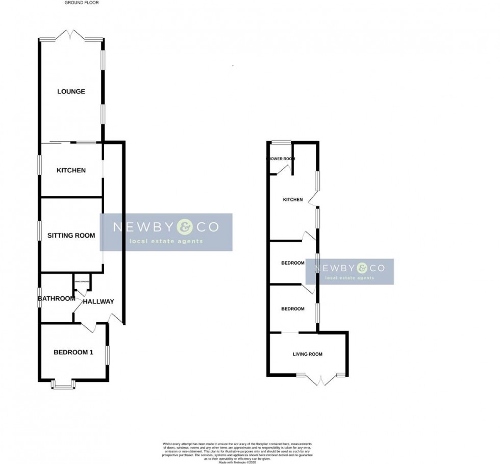 Floorplan for Liberty Road, Glenfield, Leicester