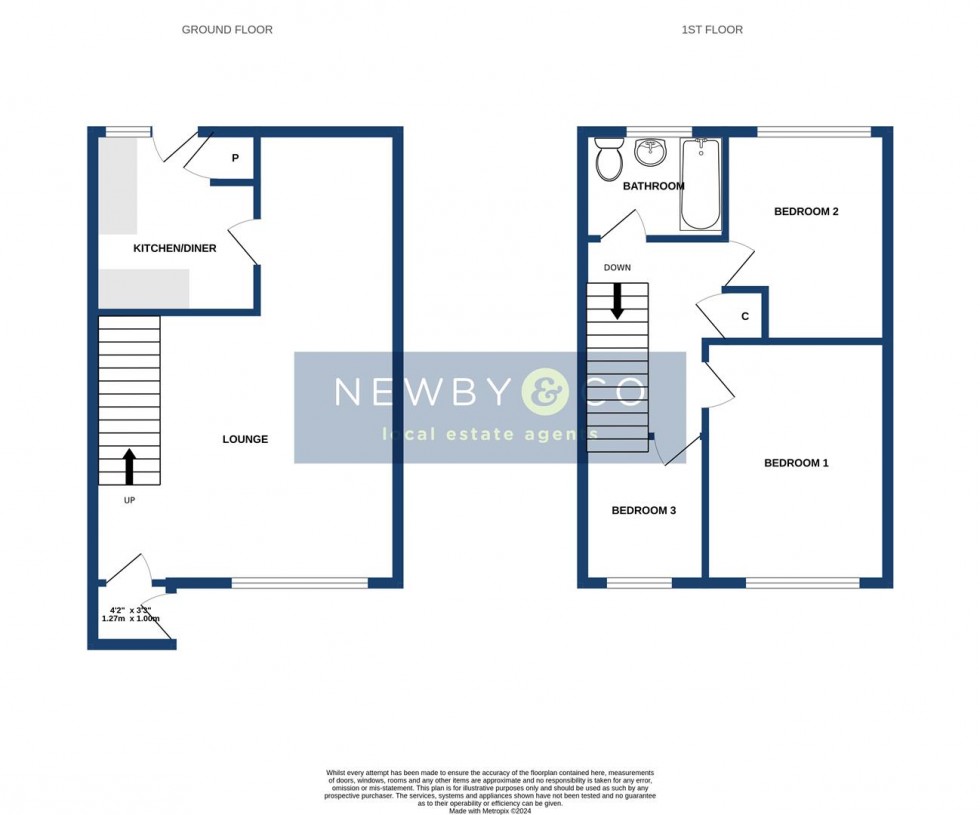 Floorplan for Firtree Walk, Groby, Leicester