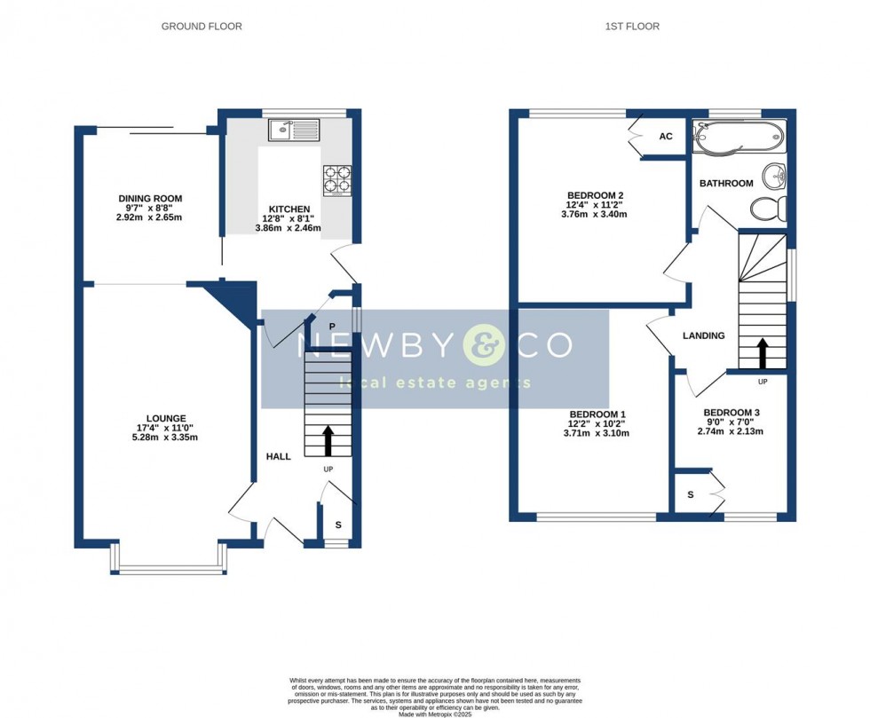 Floorplan for Ashington Close, Off Groby Road, Leicester