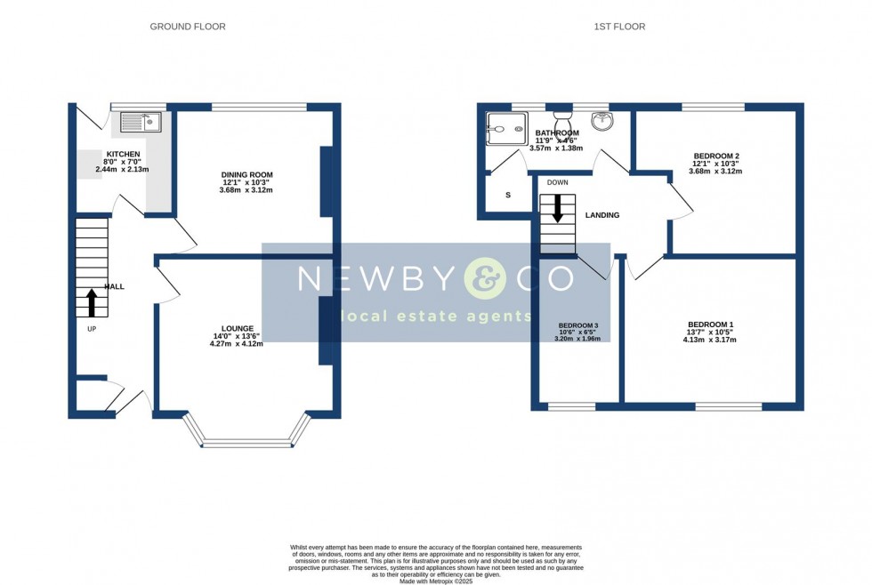Floorplan for Gooding Avenue, Leicester