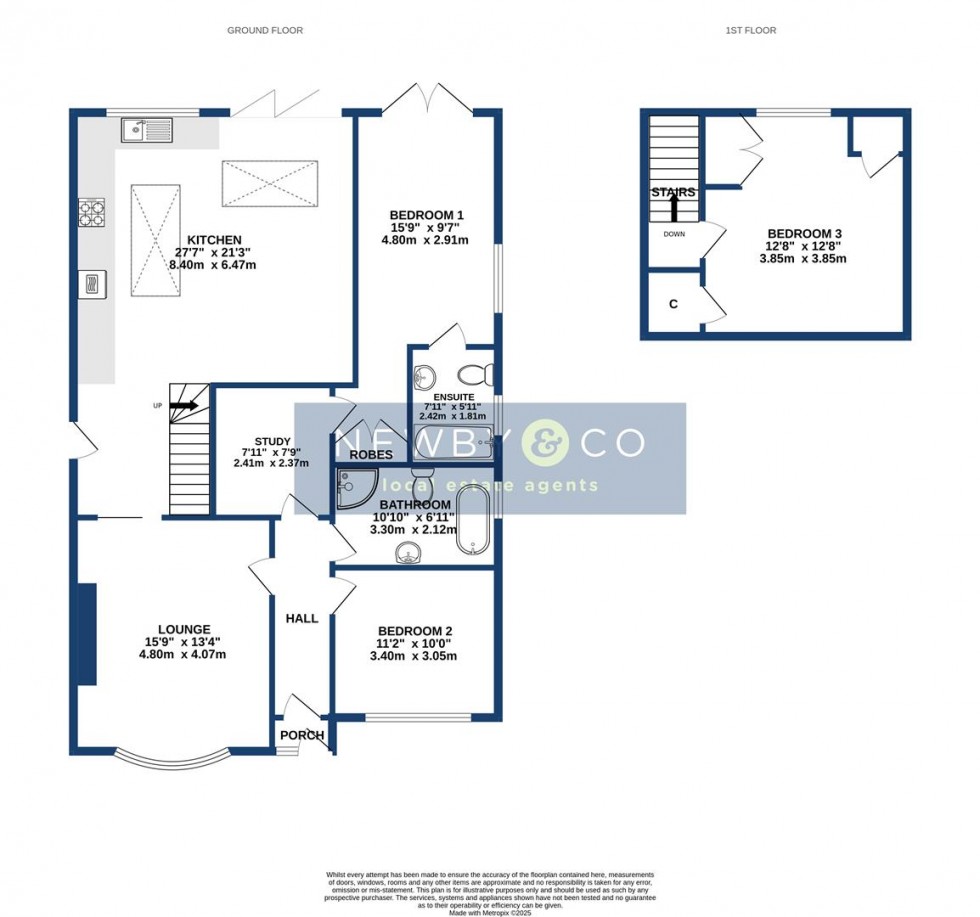 Floorplan for Sports Road, Glenfield, Leicester