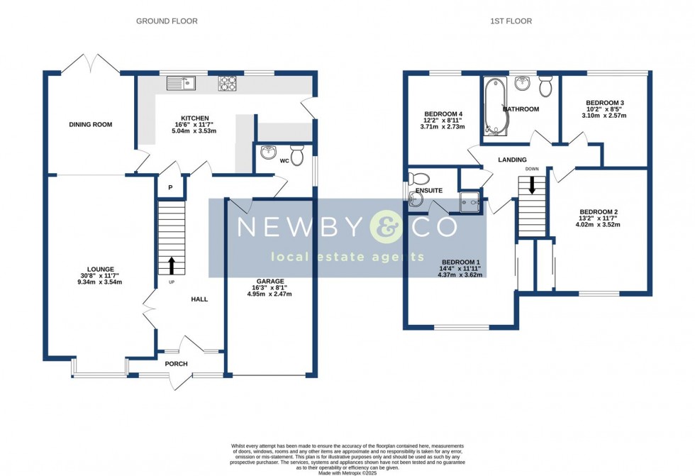 Floorplan for Wheatfield Close, Glenfield, Leicester
