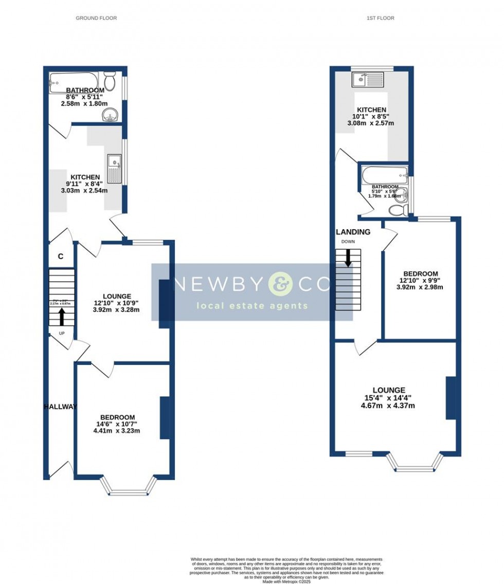 Floorplan for Stuart Street, West End, Leicester