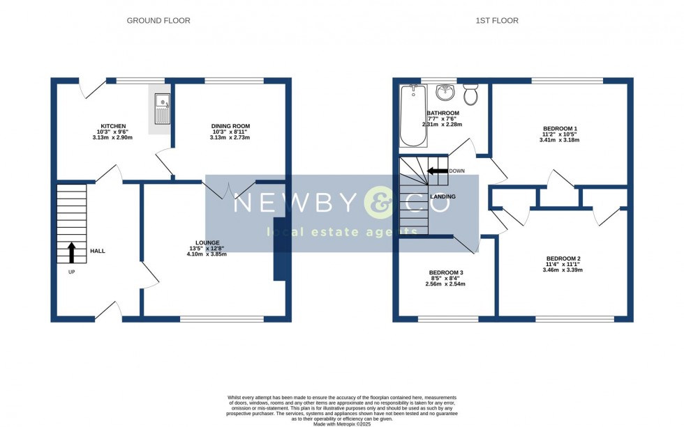 Floorplan for Blissett Road, Leicester