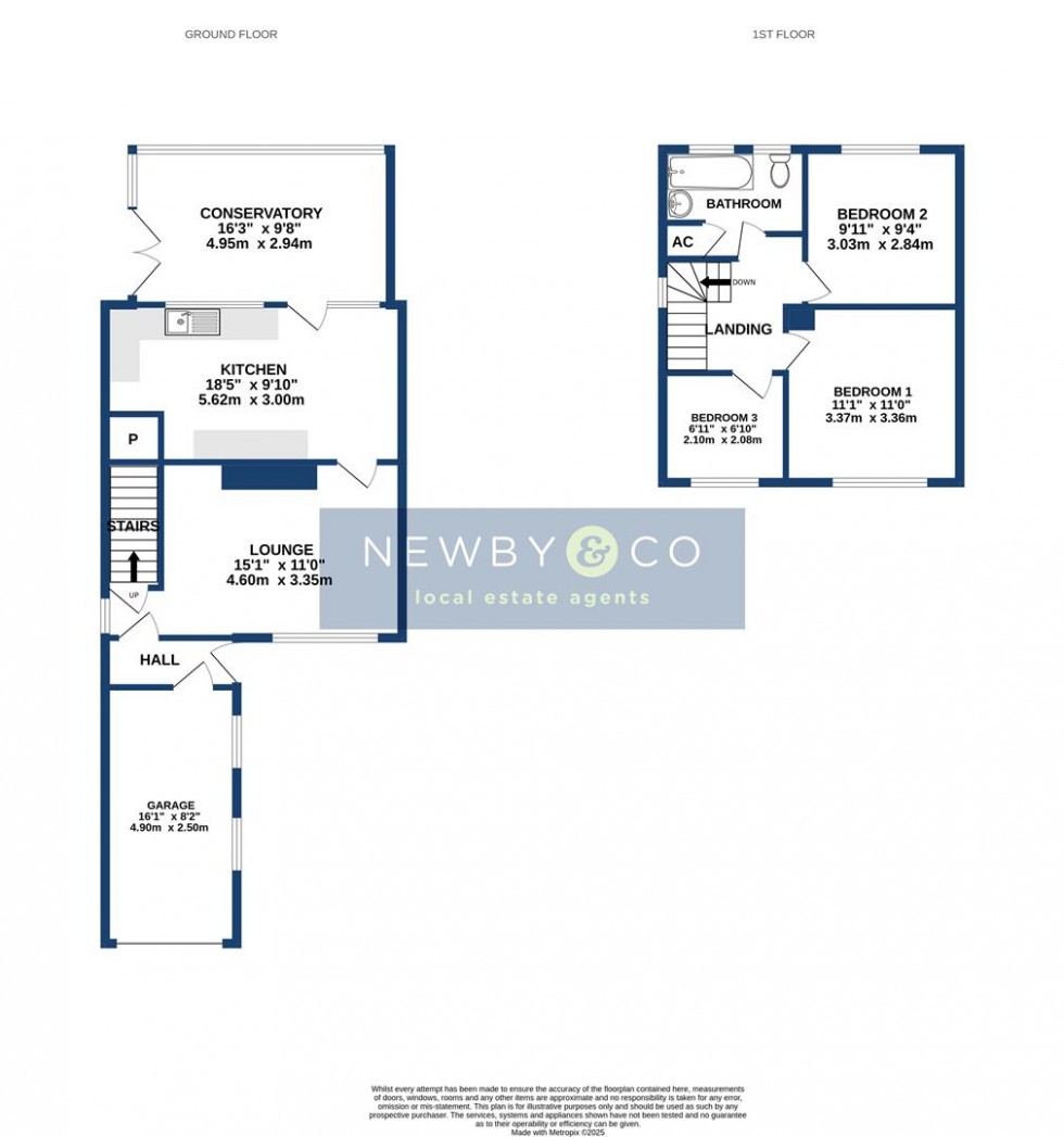 Floorplan for Pine Road, Glenfield, Leicester