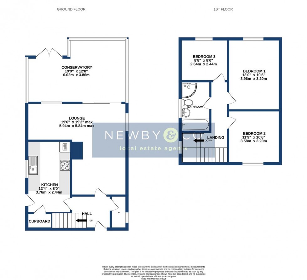 Floorplan for Glenfield Frith Drive, Glenfield, Leicester