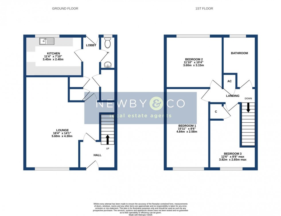 Floorplan for Forest Rise, Groby, Leicester