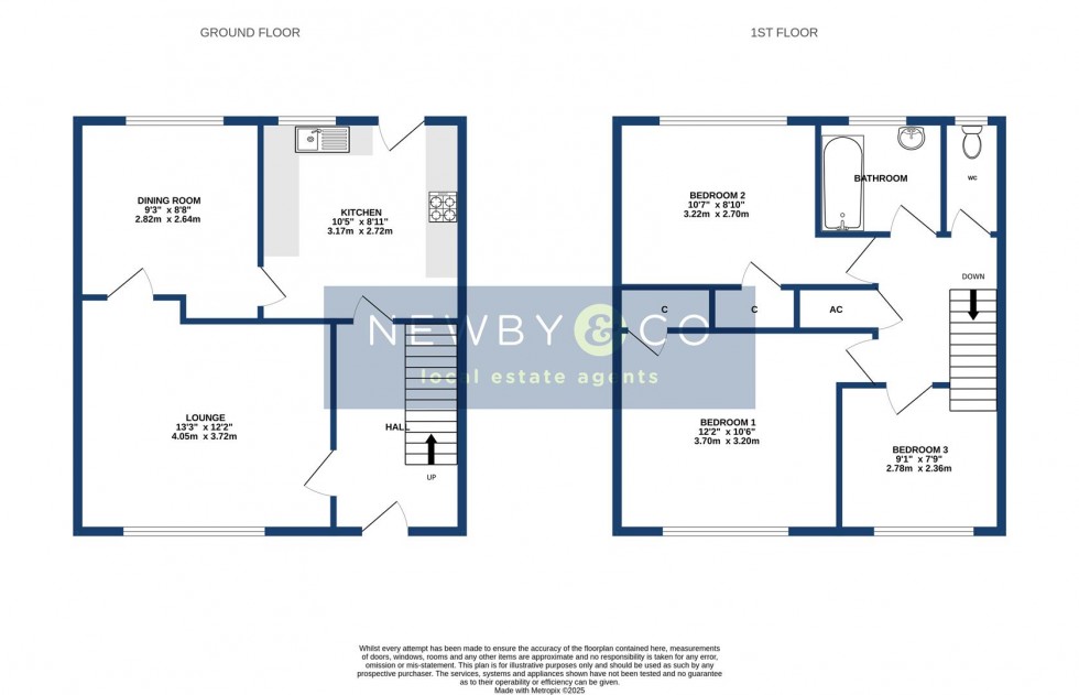 Floorplan for Adcock Road, Leicester