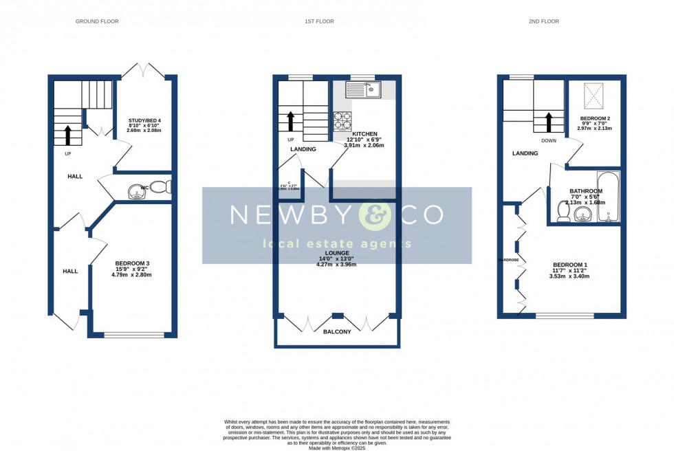 Floorplan for Underwood Court, Glenfield