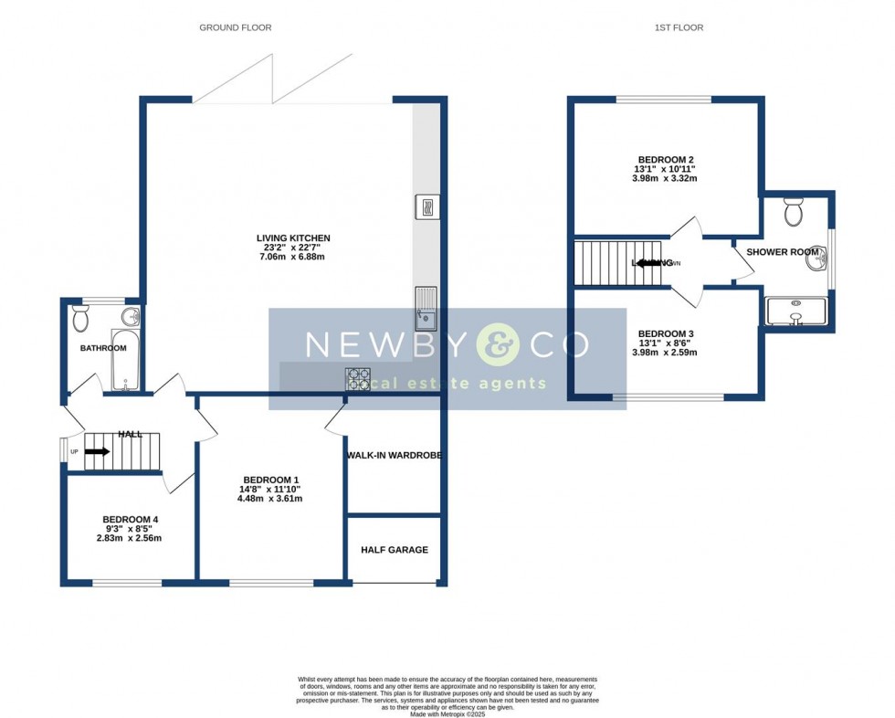 Floorplan for Woodbank Road, Groby, Leicester