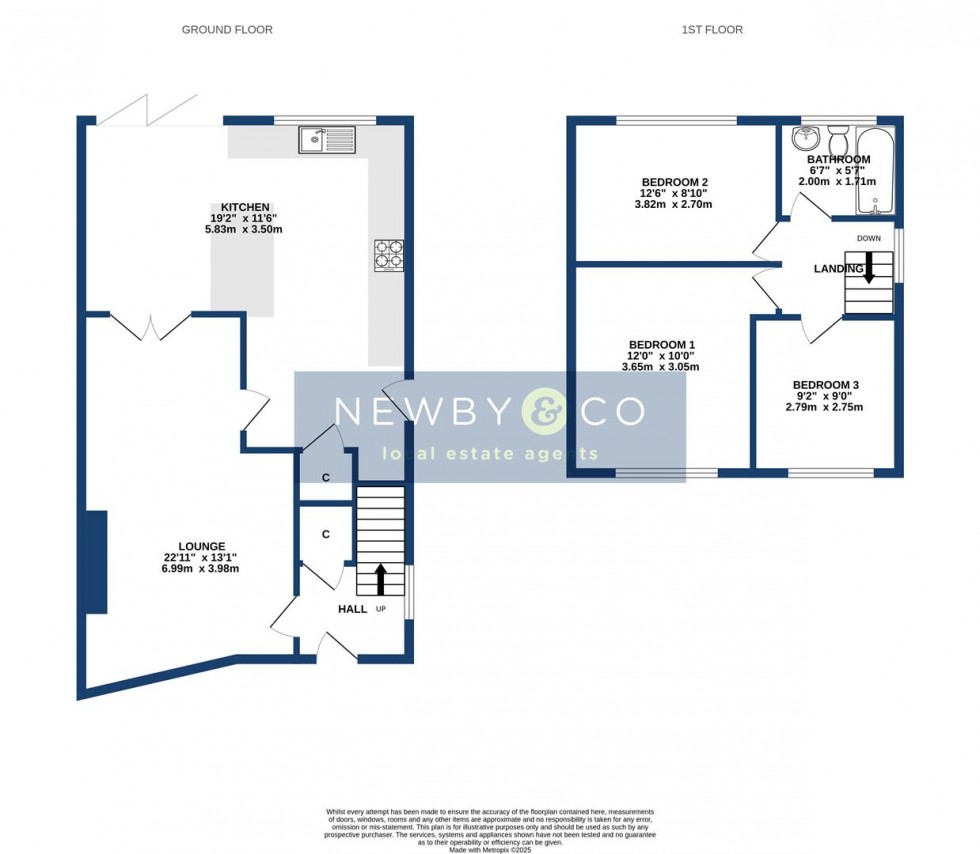 Floorplan for Tysoe Hill, Glenfield, Leicester
