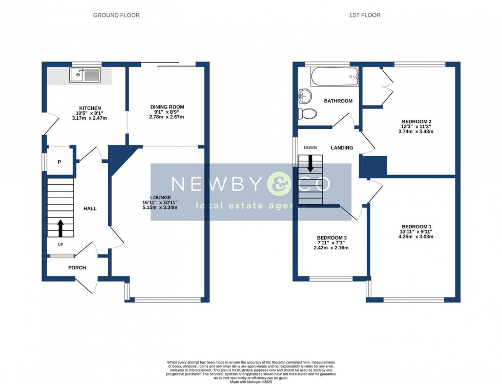 Floorplan for Wellesbourne Drive, Glenfield, Leicester