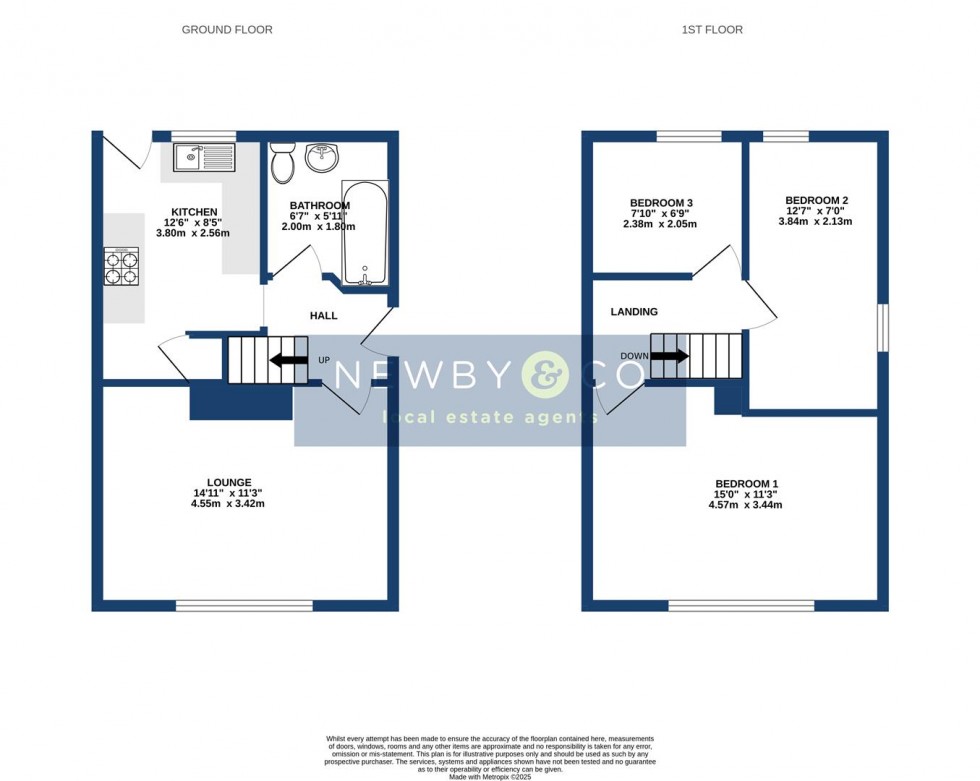 Floorplan for Bendbow Rise, Leicester