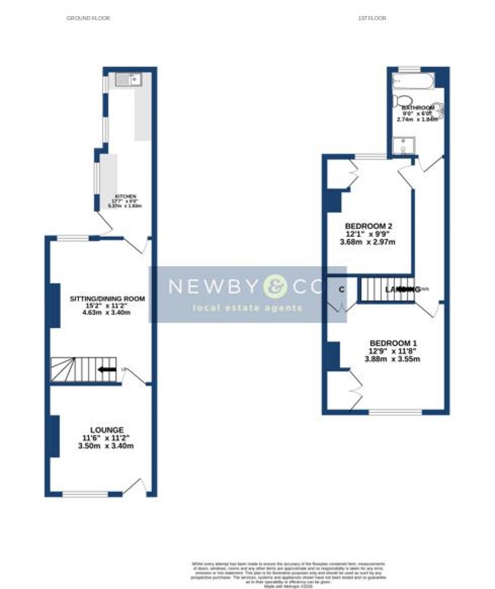 Floorplan for Bassett Street, Leicester