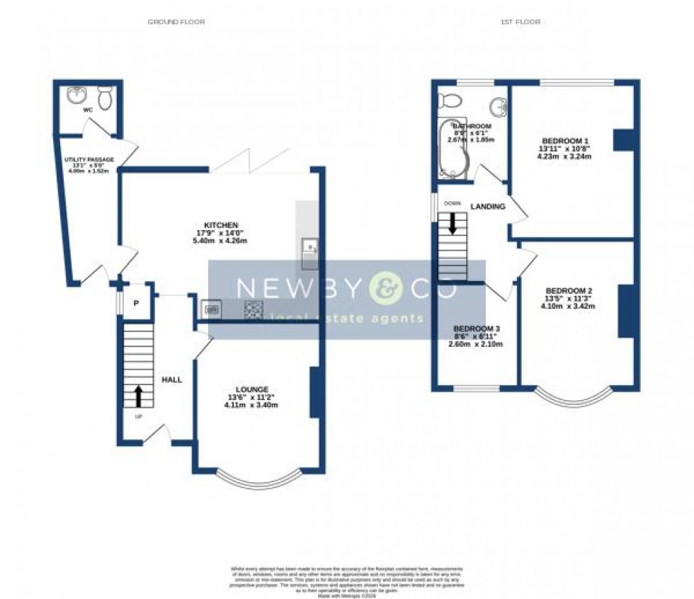 Floorplan for Dorchester Road, Western Park