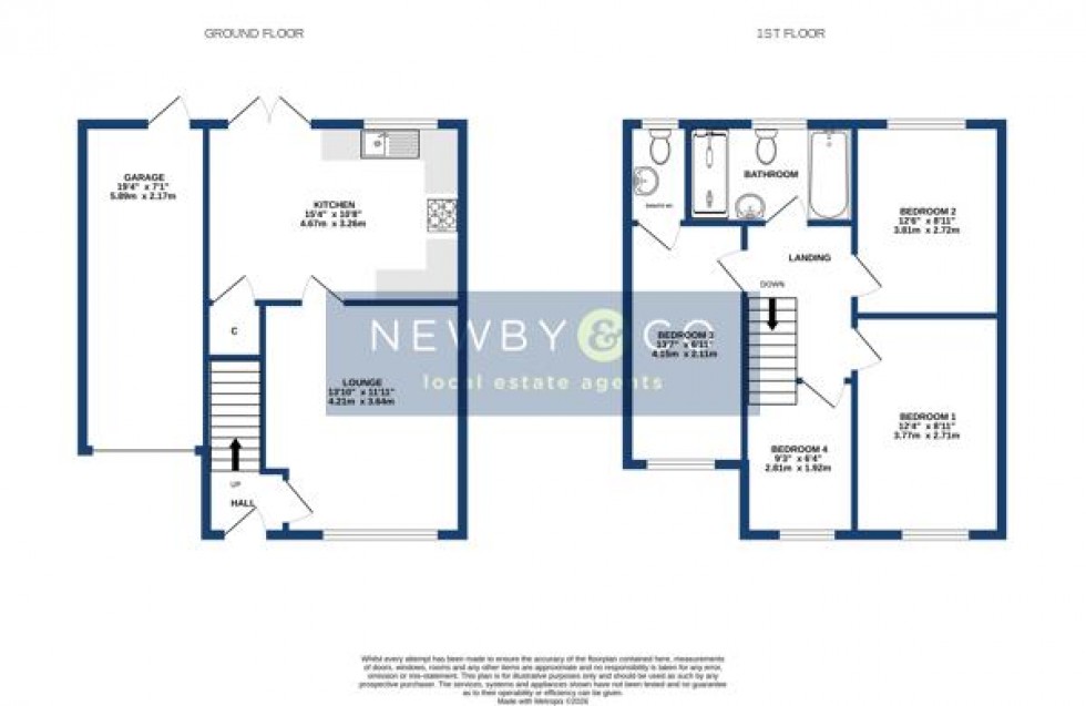 Floorplan for Windmill Close, Ratby, Leicester