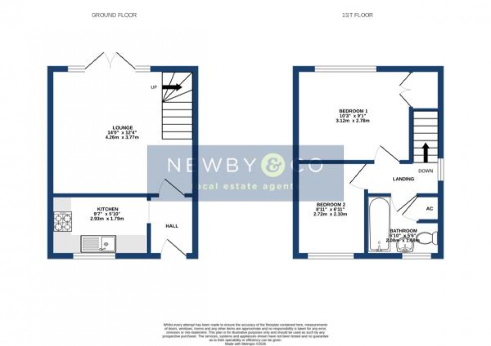 Floorplan for Heathbrook Drive, Ratby, Leicester