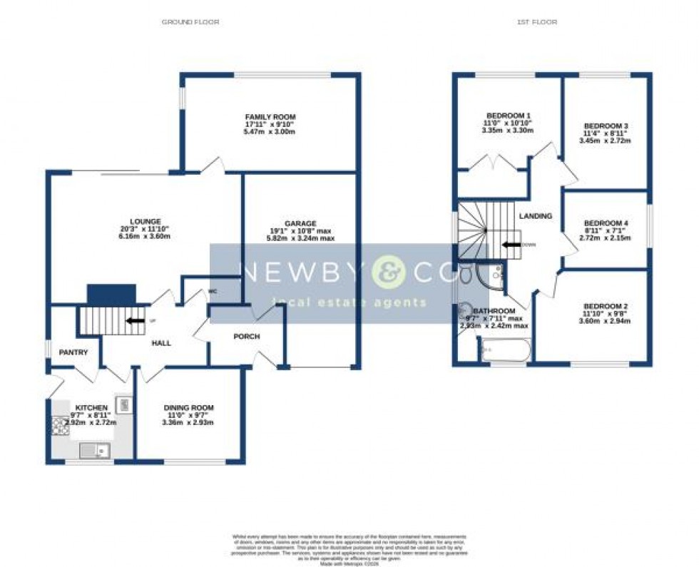 Floorplan for Groby Road, Ratby, Leicester