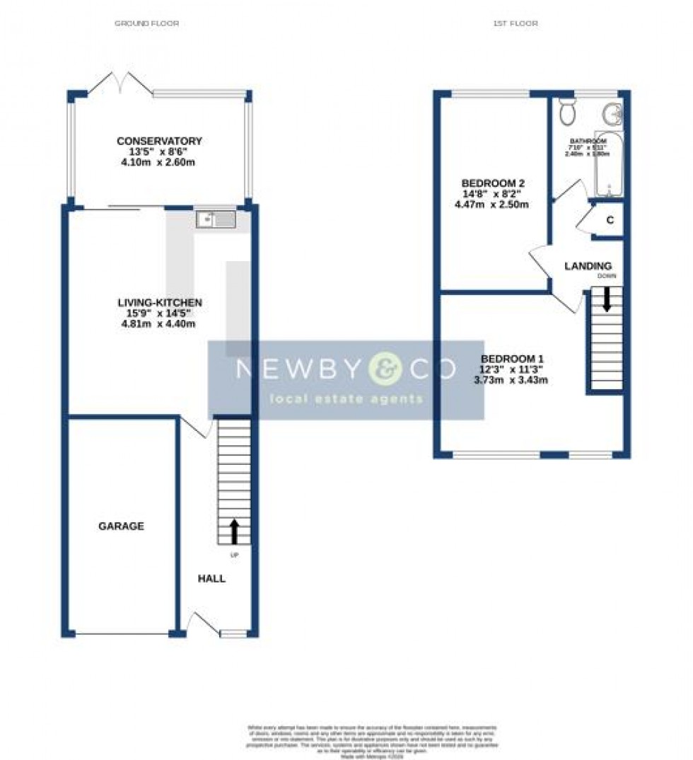 Floorplan for Kings Walk, Leicester Forest East, Leicester