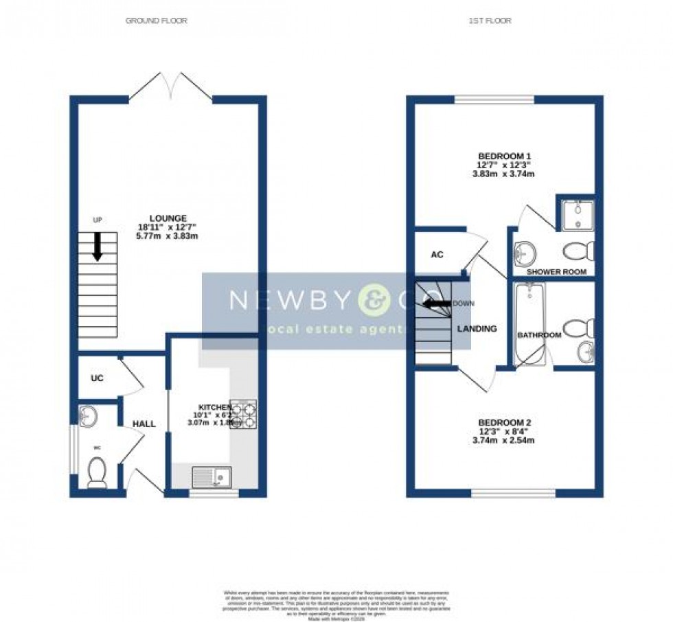 Floorplan for Hilcot Green, Thorpe Astley, Leicester