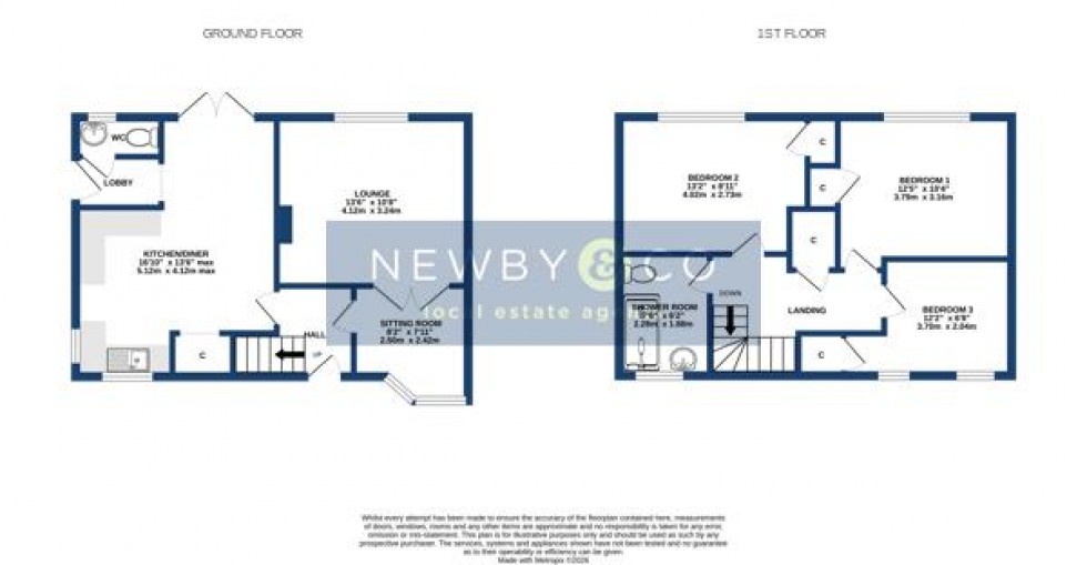 Floorplan for Charnor Road, Leicester