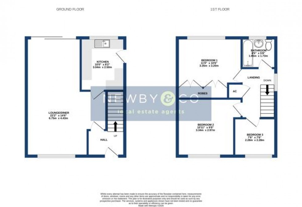 Floorplan for Danehill, Ratby